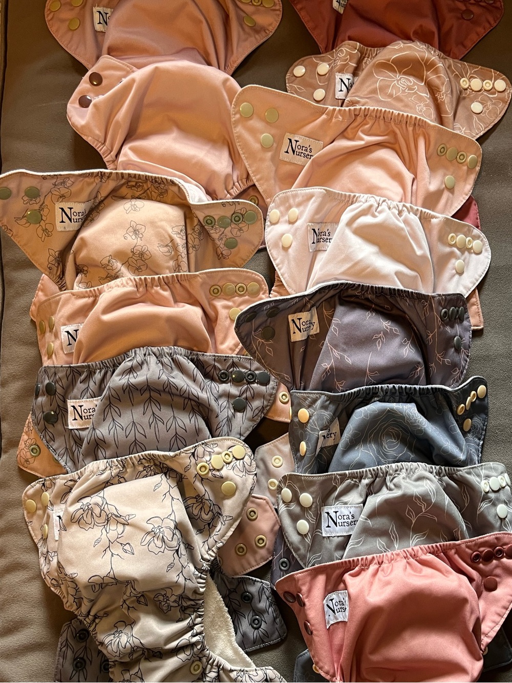 Nora’s Nursery Bloom Newborn Cloth Diapers